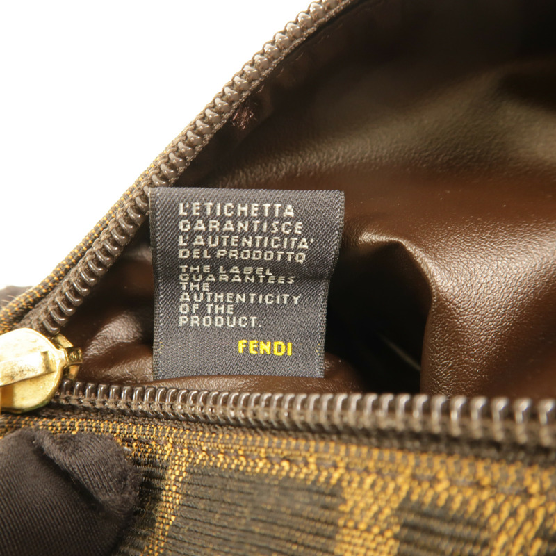 FENDI 帆布Pouch手拿包-6