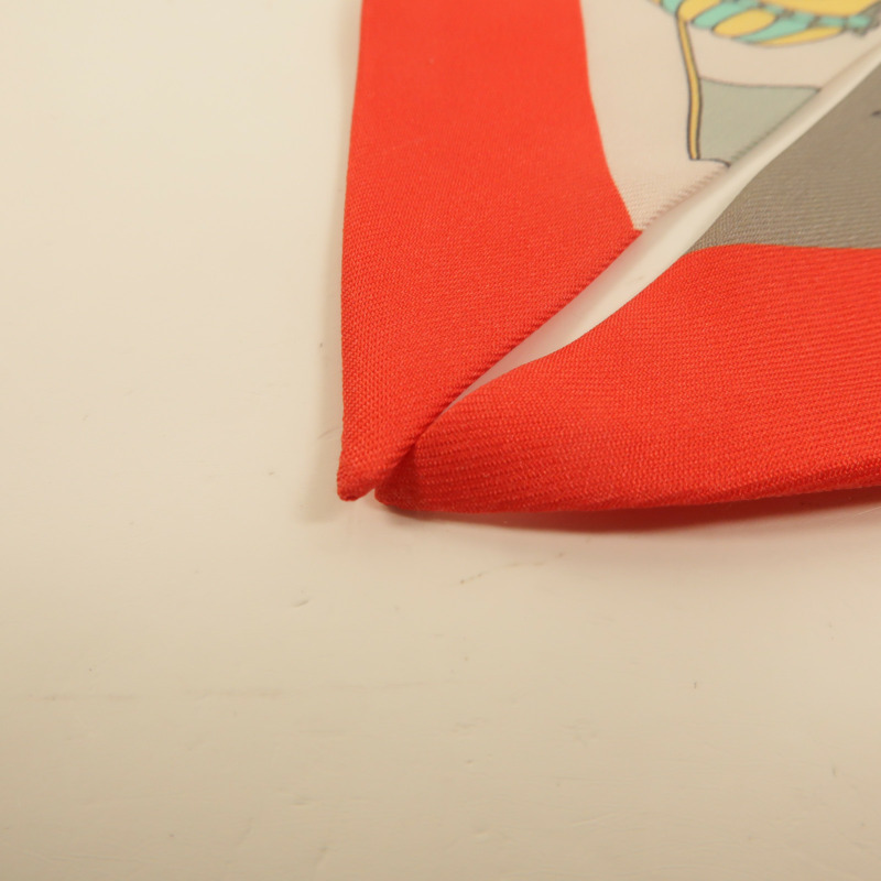 HERMES 絲質Twilly絲巾-5