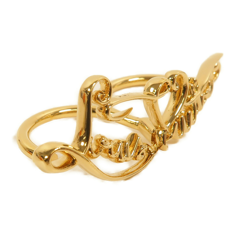 LOUIS VUITTON 金屬Love Affair Double Finger Ring戒指-2