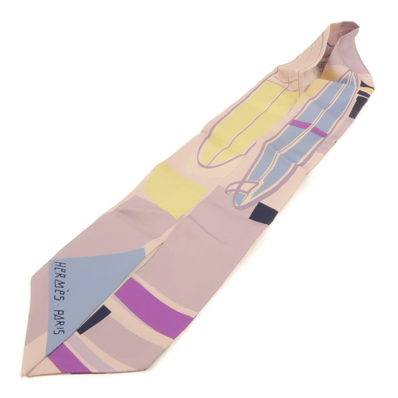 HERMES 絲質Twilly絲巾-2