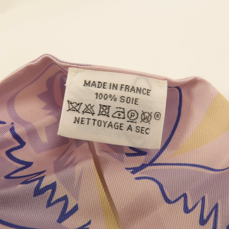 HERMES 絲質Twilly絲巾-4