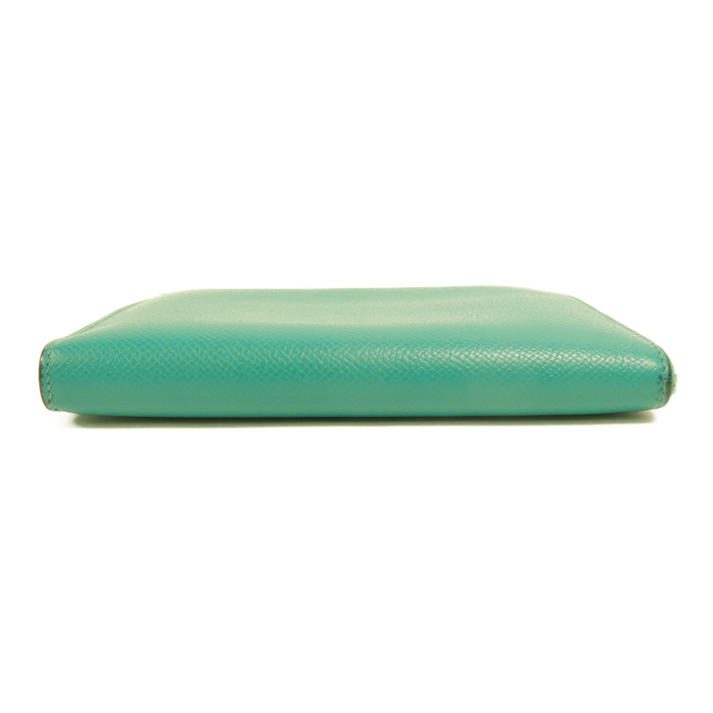 HERMES Epsom皮革Remix Duo Chimeres Wallet長錢包Bleu Paon-5