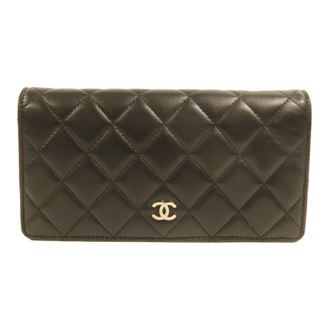 CHANEL 羊皮皮革Long Wallet長錢包
