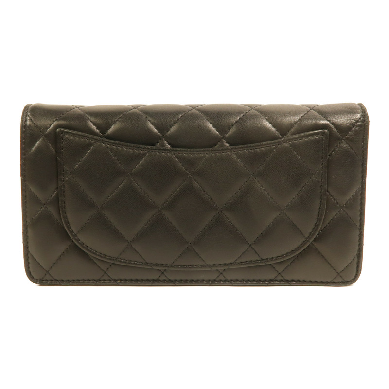 CHANEL 羊皮皮革Long Wallet長錢包-1