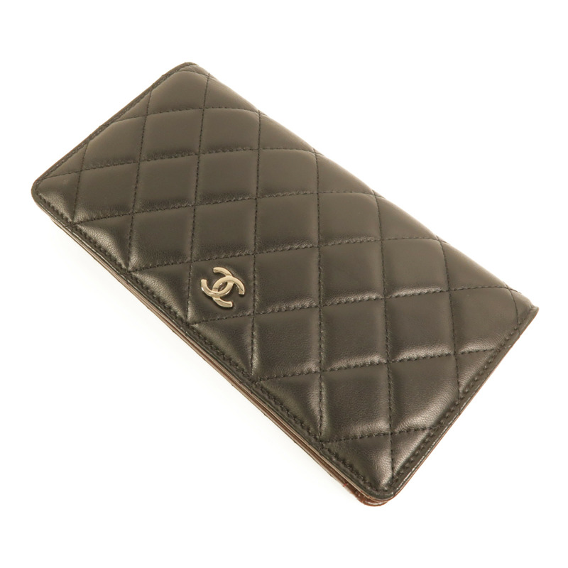 CHANEL 羊皮皮革Long Wallet長錢包-4