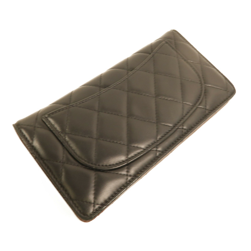 CHANEL 羊皮皮革Long Wallet長錢包-5