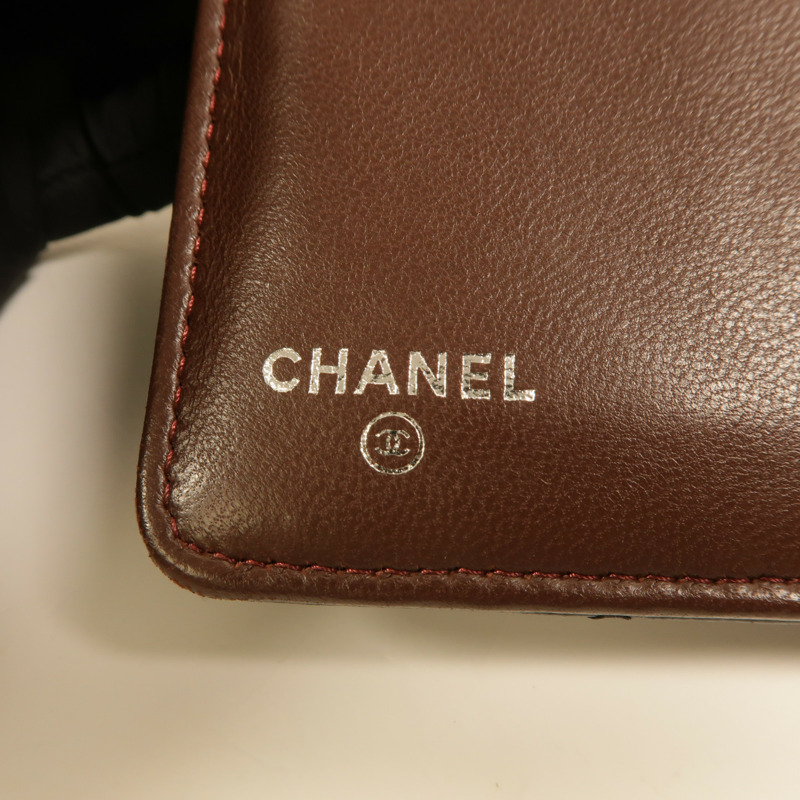 CHANEL 羊皮皮革Long Wallet長錢包-7
