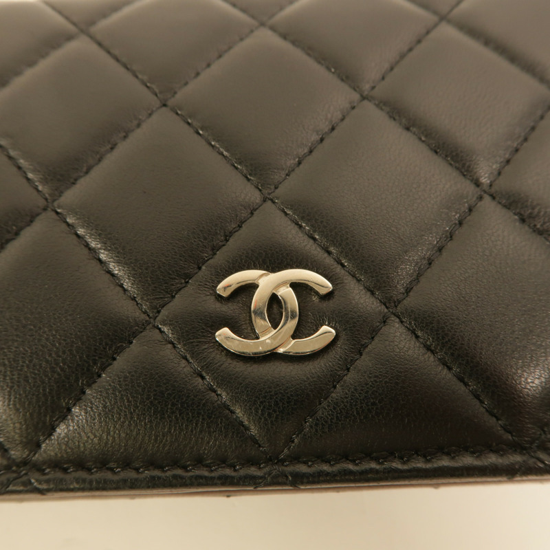 CHANEL 羊皮皮革Long Wallet長錢包-10