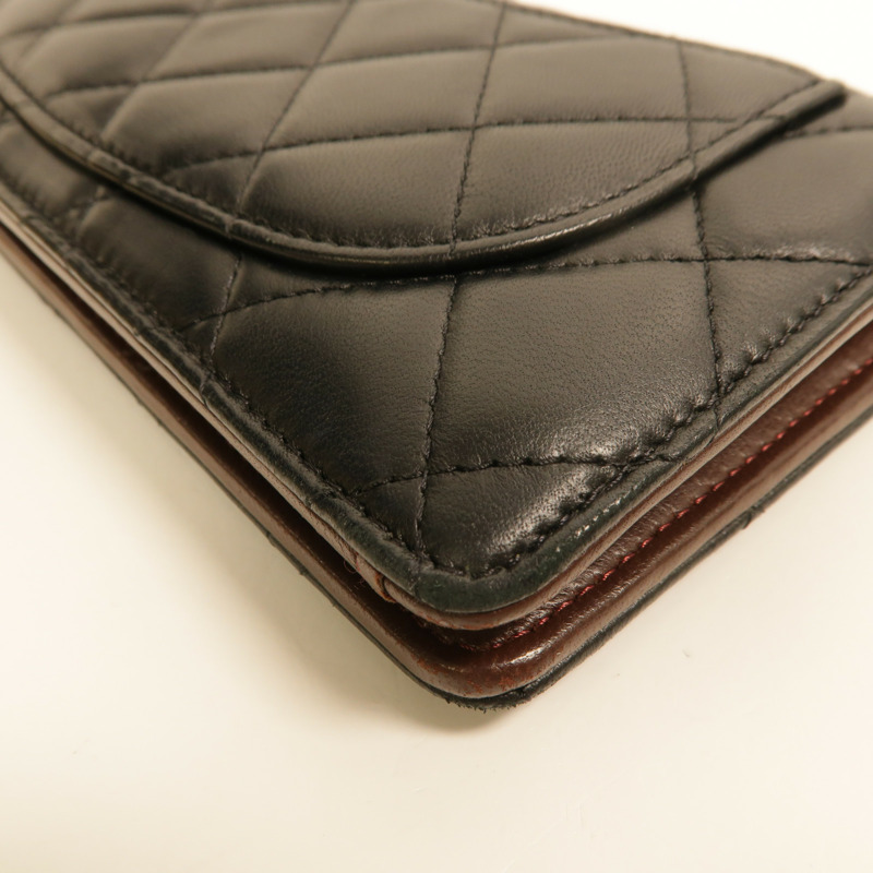 CHANEL 羊皮皮革Long Wallet長錢包-14
