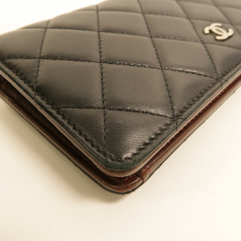 CHANEL 羊皮皮革Long Wallet長錢包-15