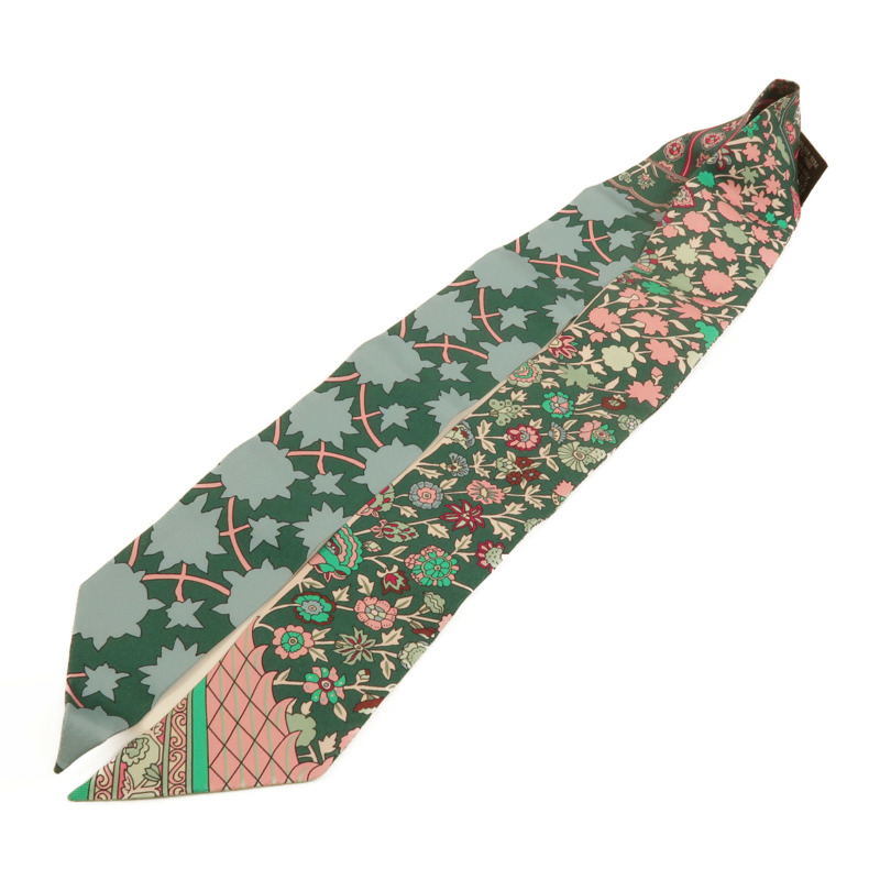 HERMES 絲質Twilly絲巾-2