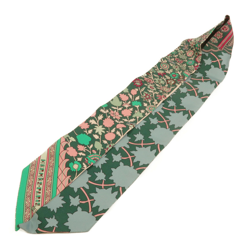 HERMES 絲質Twilly絲巾-3