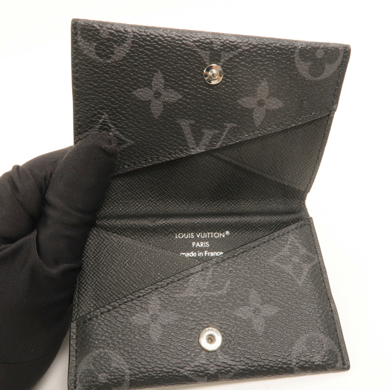LOUIS VUITTON Monogram Eclipse Slim Card Case卡片套-6