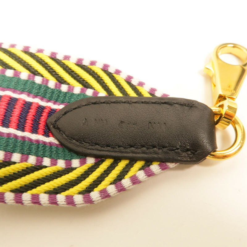 HERMES Swift皮革/帆布Sangle Cavale Bag Strap 50mm肩帶-6