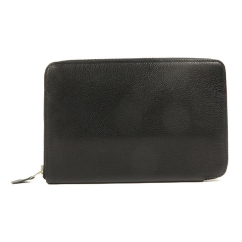 HERMES Evercolor皮革Azap Combined Long Wallet長錢包Noir
