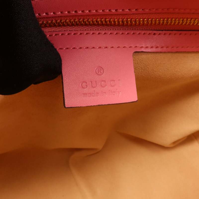 GUCCI 牛皮皮革Guccissima Small Bucket tote手挽肩背兩用袋-5