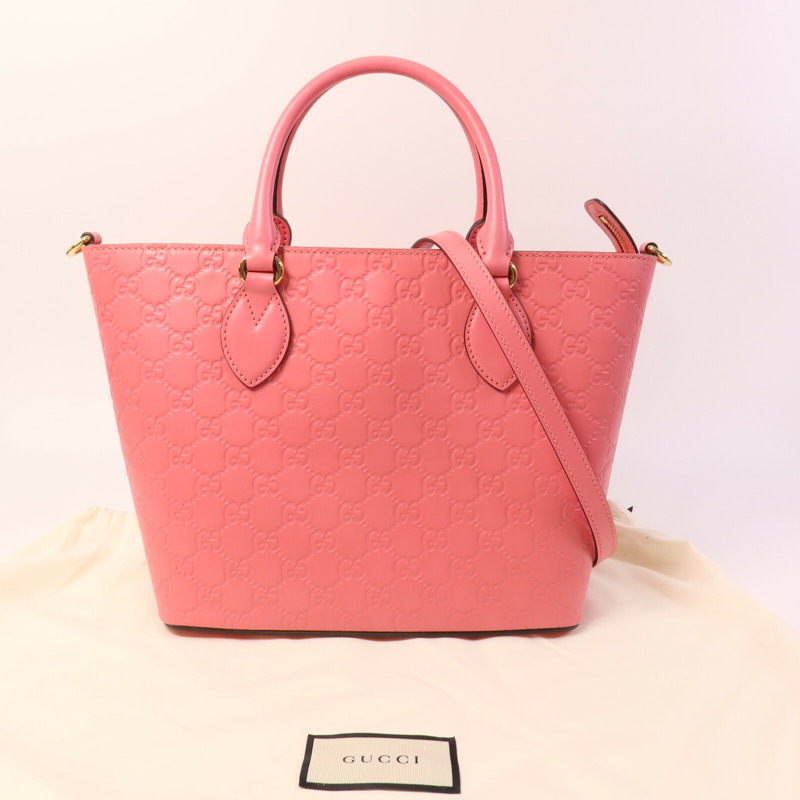 GUCCI 牛皮皮革Guccissima Small Bucket tote手挽肩背兩用袋-10