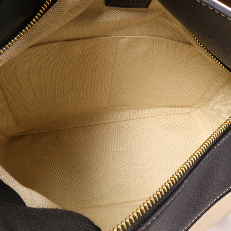 LOEWE 牛皮皮革Puzzle Medium手挽肩背兩用袋-4