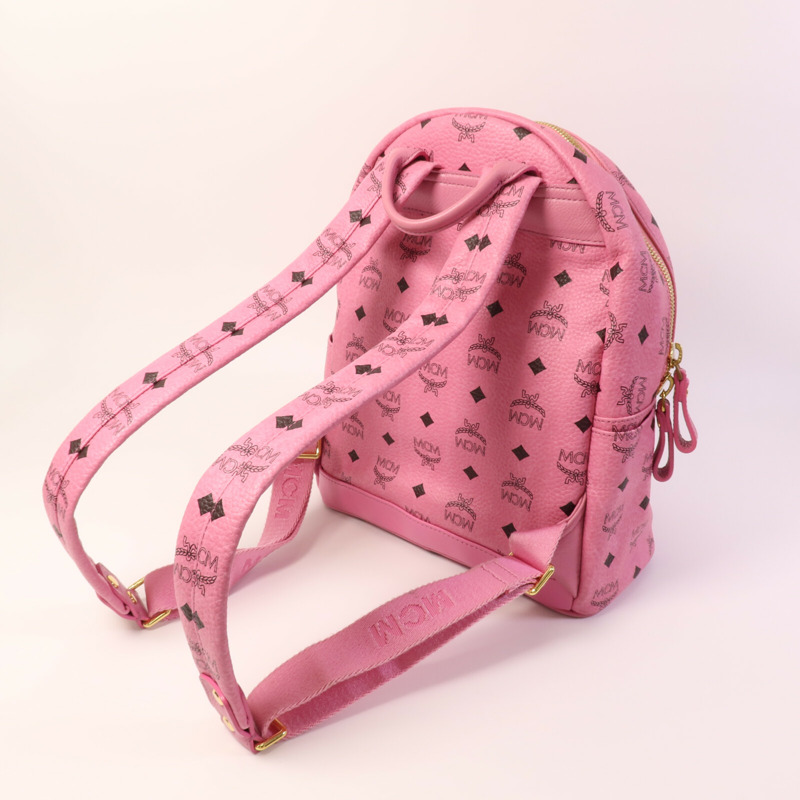 MCM 塗層帆布Stark Backpack背包-8