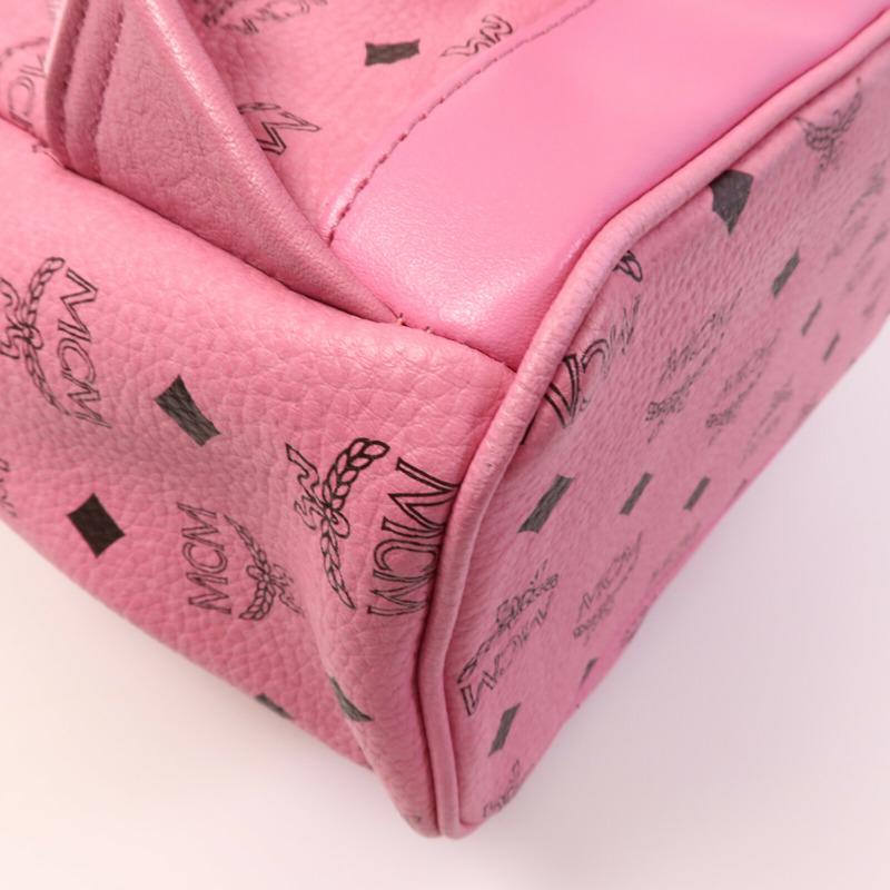 MCM 塗層帆布Stark Backpack背包-12