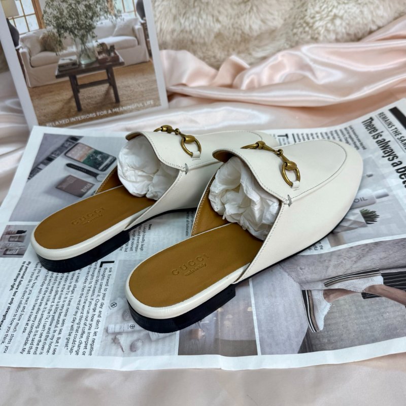 Gucci Princetown系列羊皮革拖鞋 37.5碼-2
