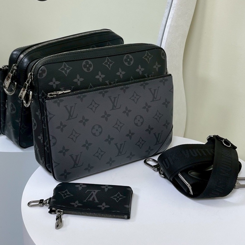 LouisVuitton 路易威登 Trio黑武士三合一郵差包王鶴棣同款🥷-14