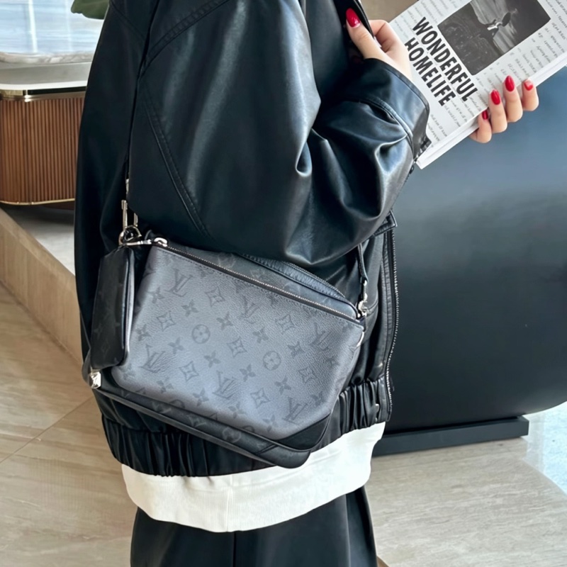 LouisVuitton 路易威登 Trio黑武士三合一郵差包王鶴棣同款🥷-15