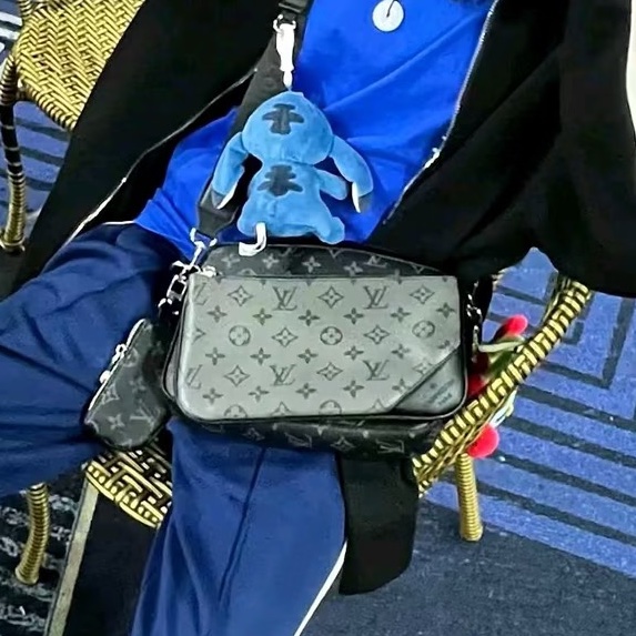 LouisVuitton 路易威登 Trio黑武士三合一郵差包王鶴棣同款🥷-25