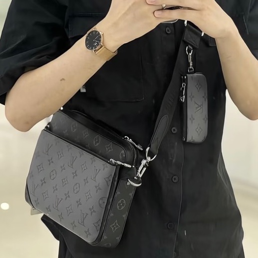 LouisVuitton 路易威登 Trio黑武士三合一郵差包王鶴棣同款🥷-5