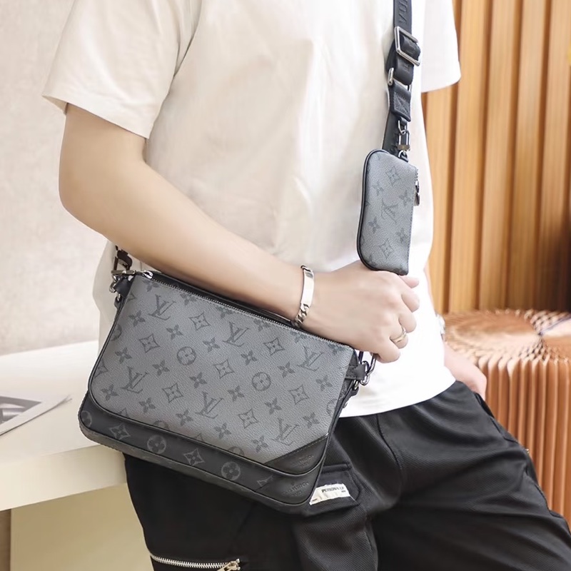 LouisVuitton 路易威登 Trio黑武士三合一郵差包王鶴棣同款🥷-9