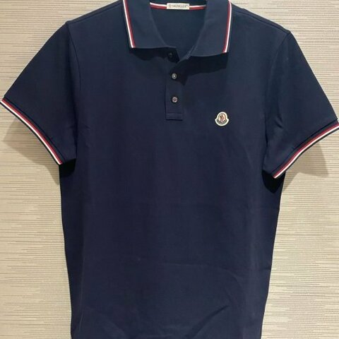 💎Han's house精品服飾💎 moncler 彩條 短 T POLO 衫 現貨 XXXL 還有 原價14100