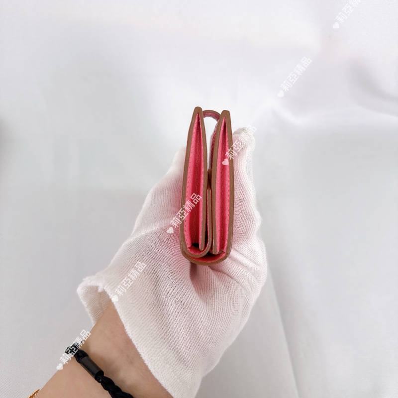 莉亞精品♡ Hermes Bearn 櫻花粉 二手美包-6