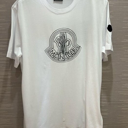 💎Han's house精品服飾💎 moncler LOGO 短 T 白 現貨 L~XL 原價11800-3