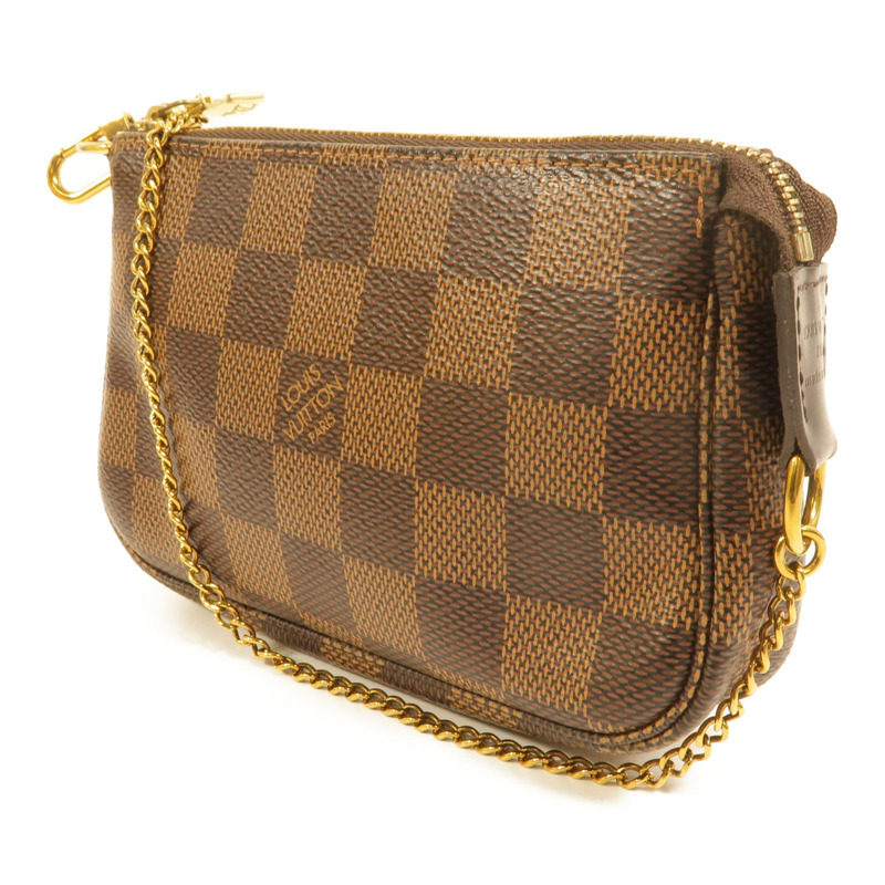 LOUIS VUITTON Damier Mini Pochette Accessoires手挽袋-1