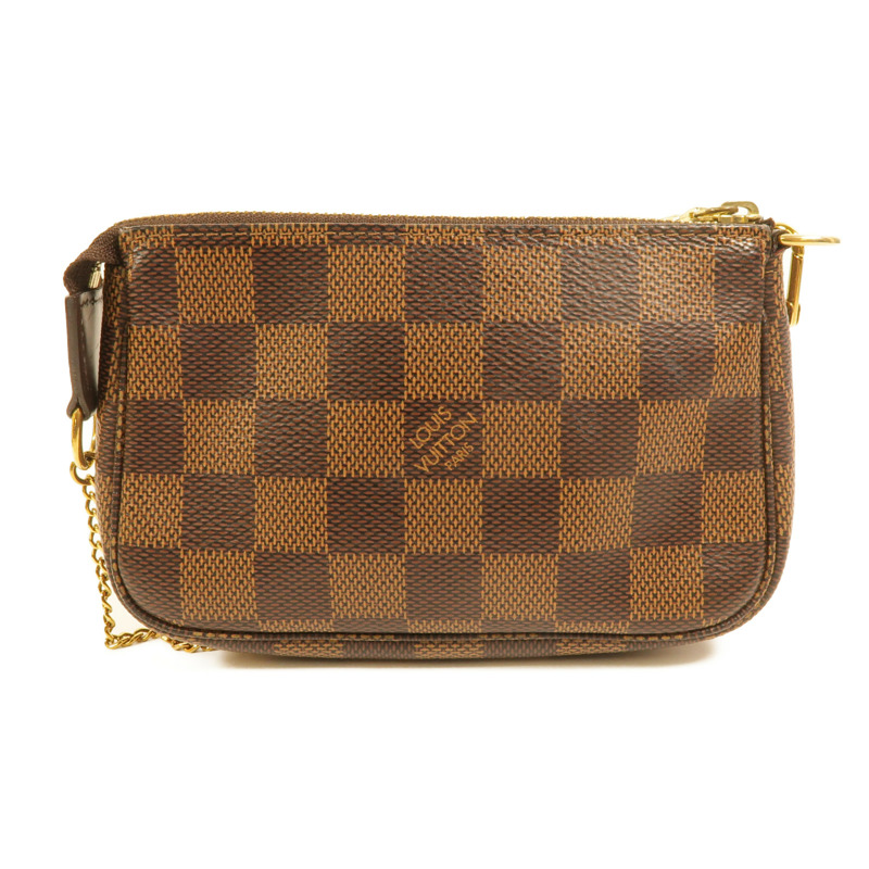LOUIS VUITTON Damier Mini Pochette Accessoires手挽袋-2