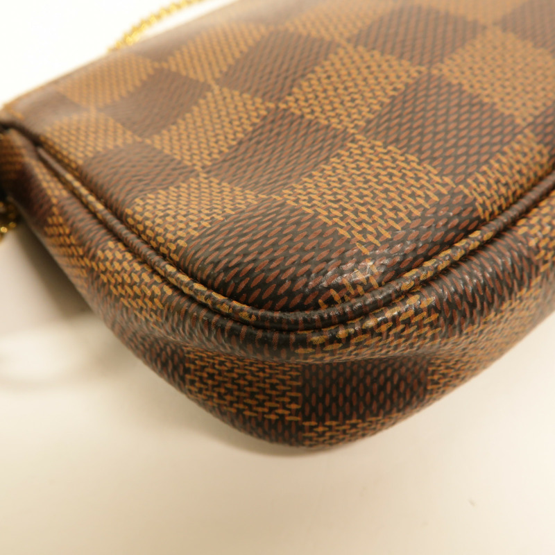 LOUIS VUITTON Damier Mini Pochette Accessoires手挽袋-11