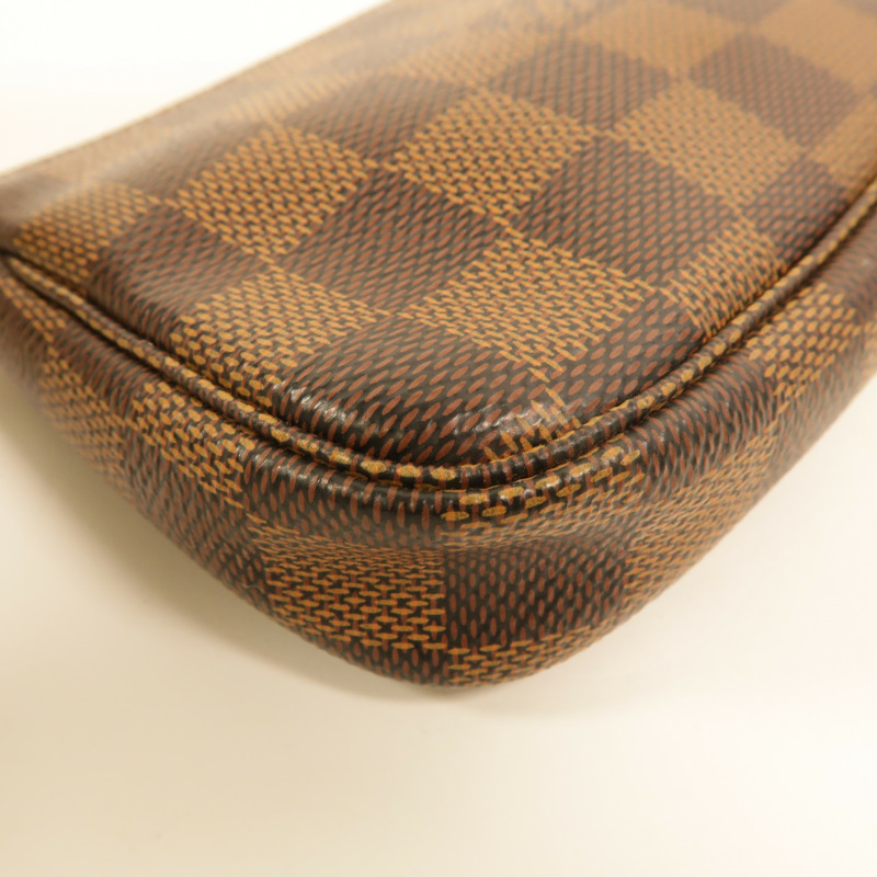 LOUIS VUITTON Damier Mini Pochette Accessoires手挽袋-13