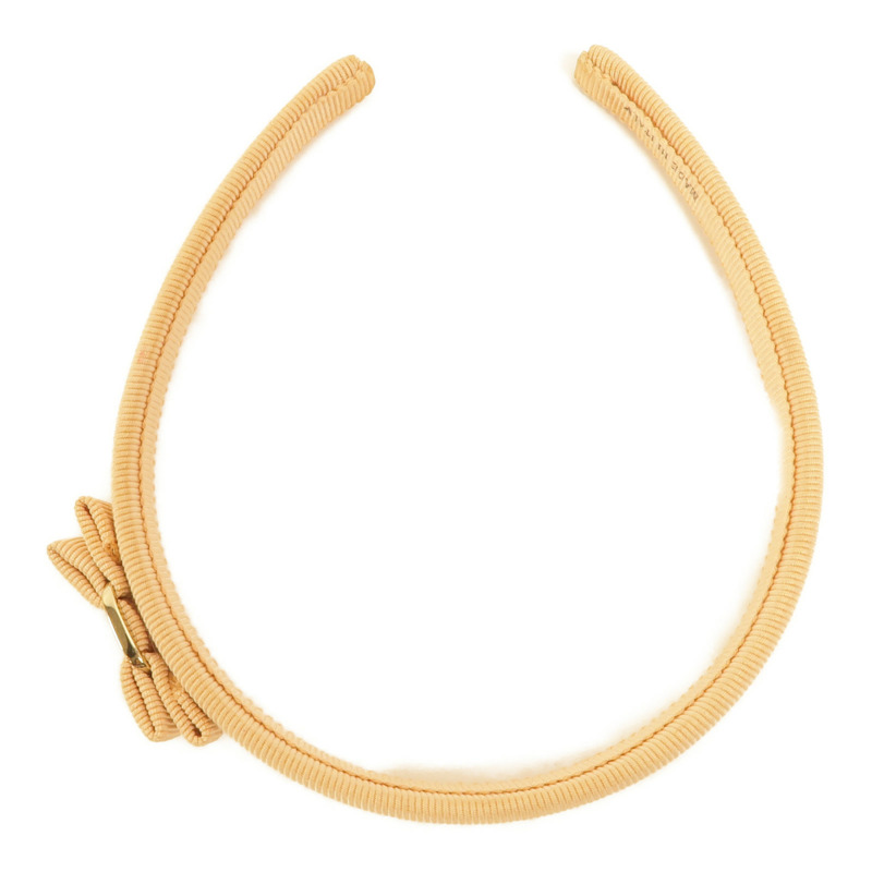 Salvatore Ferragamo 帆布Bow Headband髮箍-1