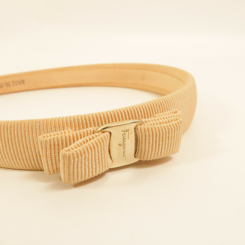 Salvatore Ferragamo 帆布Bow Headband髮箍-4