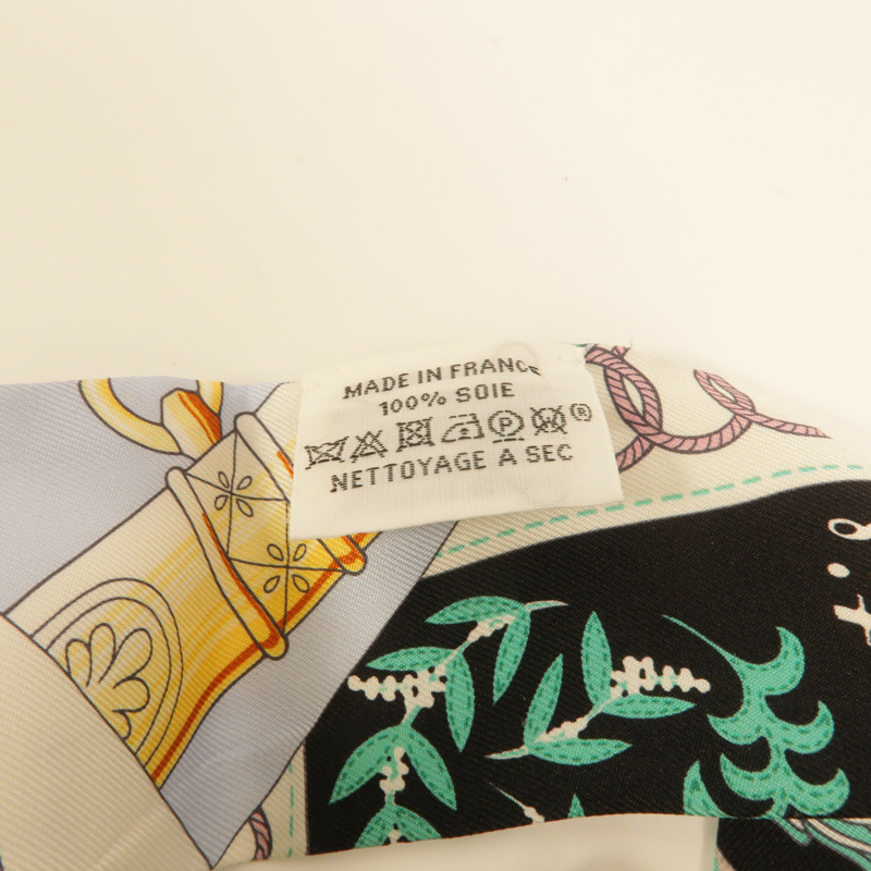 HERMES 絲質Twilly絲巾-6