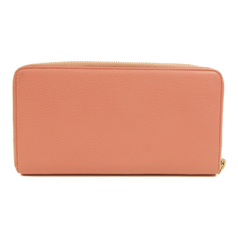CHANEL 牛皮皮革Lucky Flower Zip Wallet長錢包-1
