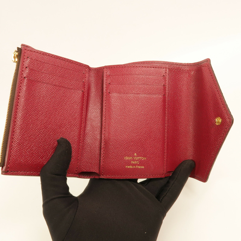 LOUIS VUITTON Monogram Portefeuille Victorine金扣錢包-6