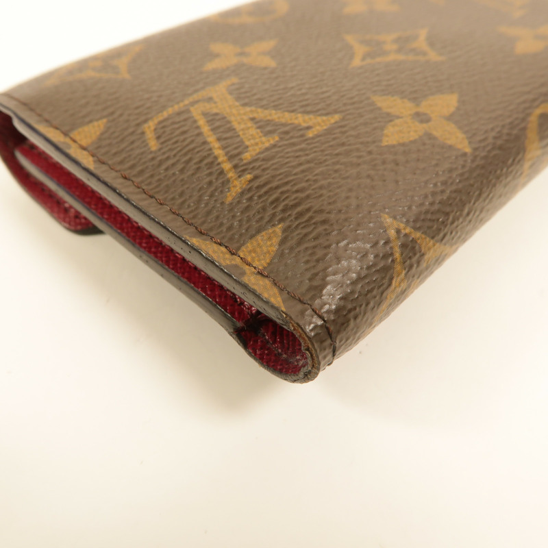 LOUIS VUITTON Monogram Portefeuille Victorine金扣錢包-11