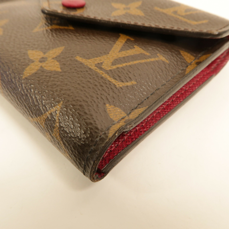 LOUIS VUITTON Monogram Portefeuille Victorine金扣錢包-14