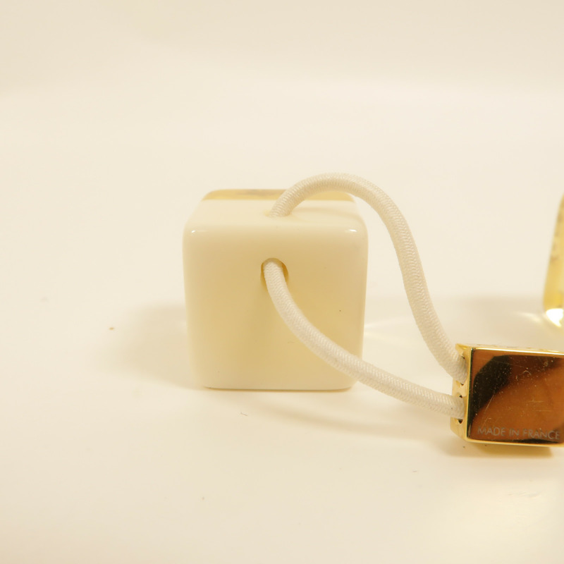 LOUIS VUITTON PVC Hair Cubes髮帶-6