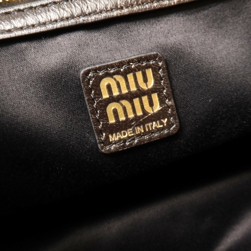 Miu Miu 羊皮皮革Backpack肩背袋-5