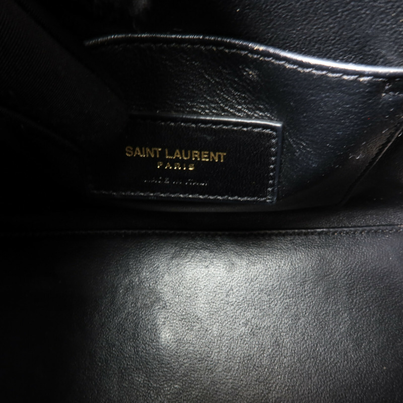 YVES SAINT LAURENT 牛皮皮革Sac De Jour手挽肩背兩用袋-5