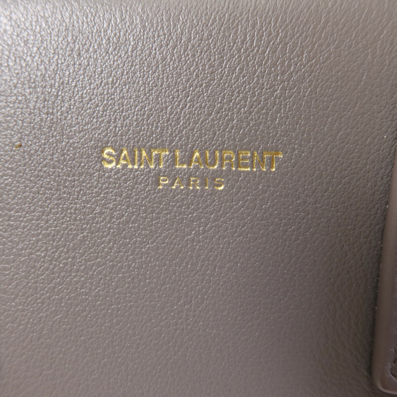 YVES SAINT LAURENT 牛皮皮革Sac De Jour手挽肩背兩用袋-7