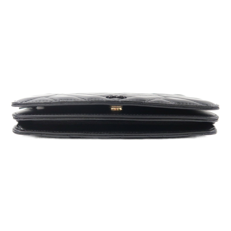 CHANEL 羊皮皮革WOC Wallet On Chain鏈帶肩背袋-3