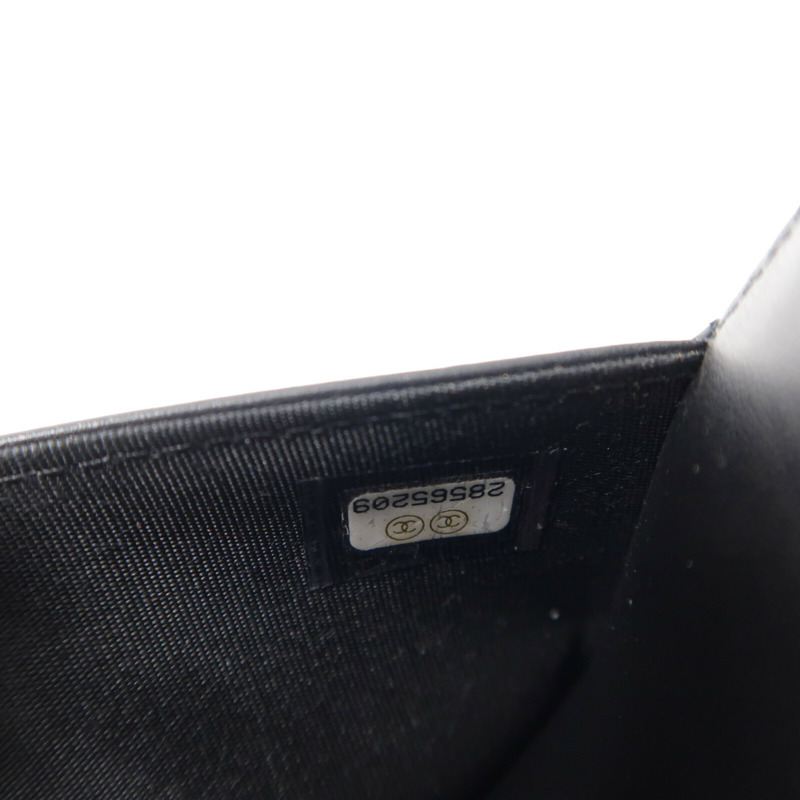 CHANEL 羊皮皮革WOC Wallet On Chain鏈帶肩背袋-7